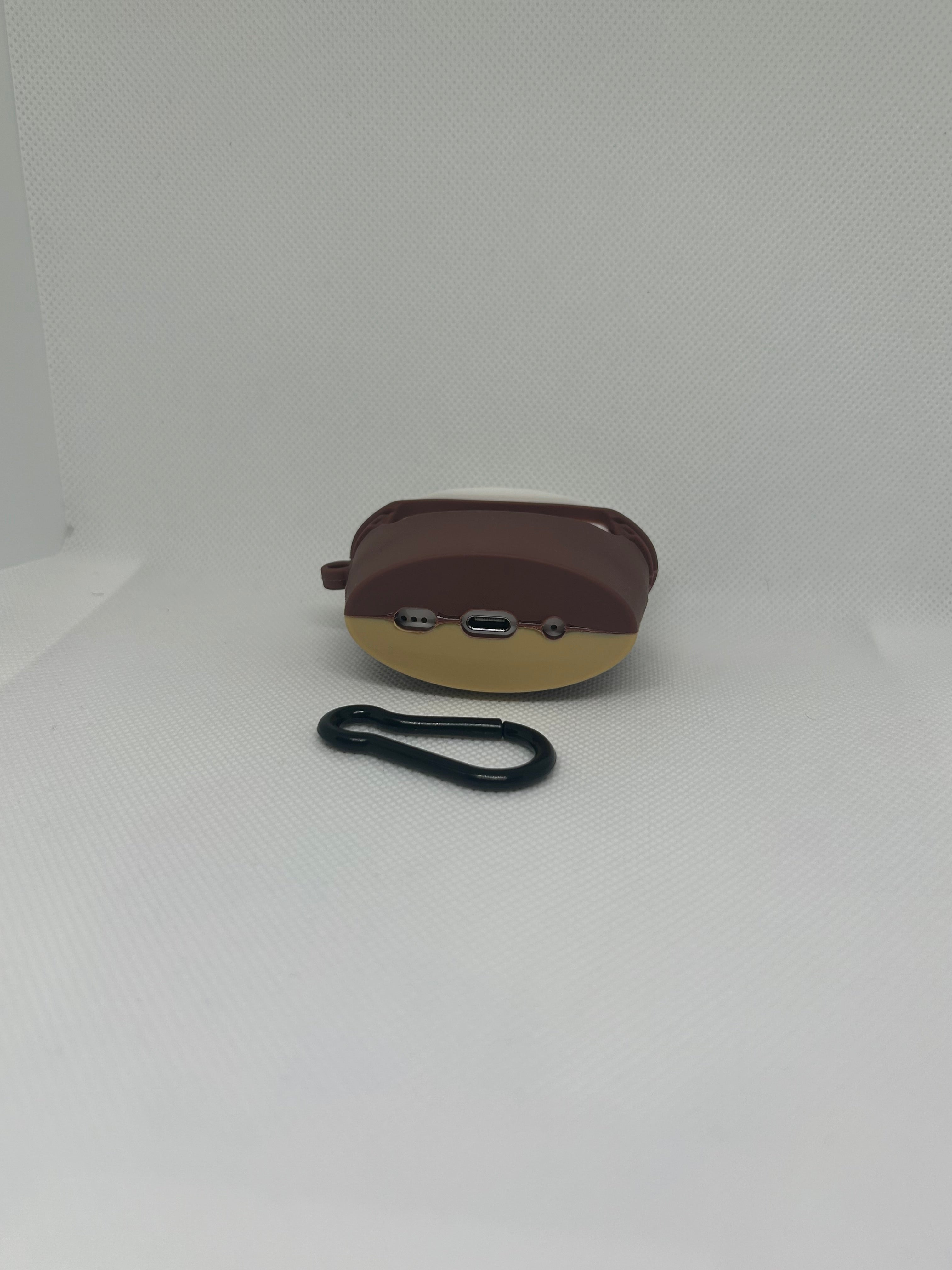 Husă AirPods cu design StarBucks + breloc